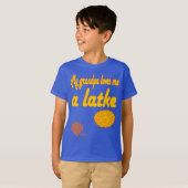 Kids' Hanukkah Shirt - "Grandpa loves me a latke" (Vorne ganz)