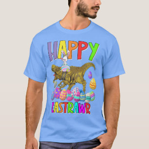Kids Happy Eastrawr Tre Dinosaur Bunny Egg Hunt Ea T-Shirt