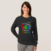 Kids Happy First Day Of School Students Teachers T-Shirt (Vorne ganz)