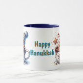 Kids Happy Hanukkah Cocoa Tasse (Zentrum)