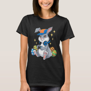 Kids Happy Oster Tag Videospiel Bunny Eier Gaming T-Shirt