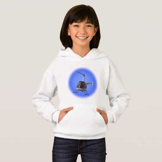Kid's Helicopter Sweatshirt Coole Chopper Shirts (Vorne ganz)