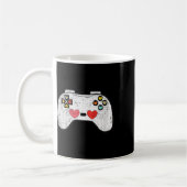 Kids Herz Video-Spiel Controller Valentinstag Cu Kaffeetasse (Links)