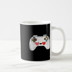 Kids Herz Video-Spiel Controller Valentinstag Cu Kaffeetasse