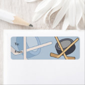 Kids Hockey-Geschenk Tag Labels (Insitu)