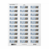 Kids Hockey-Geschenk Tag Labels (Vorne)