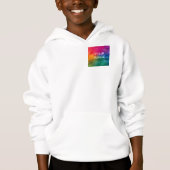 Kids Hoodie Custom Add Image Template (Vorderseite)