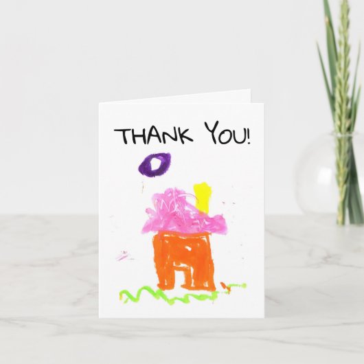 Kid's House Zeichne Real Anwesen Client Danke C (Vorderseite)