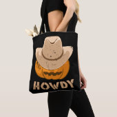 Kids Howdy Cowboy Pumpkin Boys Girls Halloween Män Tasche (Von Nahem)