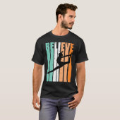 Kids I Love Dance Team Believe Dancer Dancing Retr T-Shirt (Vorne ganz)