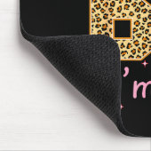 Kids I Was 6 Now I'm 7 Leopard Coquette Bow Birthd Mousepad (Ecke)