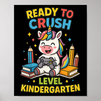 Kids Ich Bin Bereit Den Kindergarten Zu Zerstören Poster