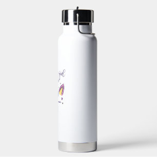 Kids ich bin bereits 7 Jahre Einhorn Geburtstag Mä Trinkflasche