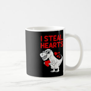 Kids ich stehle Herzen T Rex Dino Valentinstag Tod Kaffeetasse