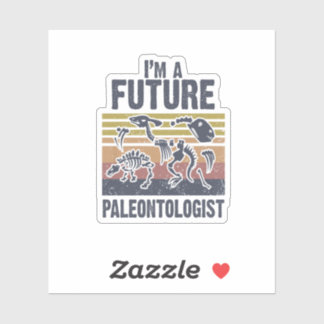 Kids I'm A Future Paleontologist Dinosaurs Aufkleber