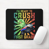Kids I'm Ready To Crush First Grade Tee Mousepad (Mit Mouse)