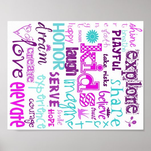 Kids in Pastel on Poster (Vorne)