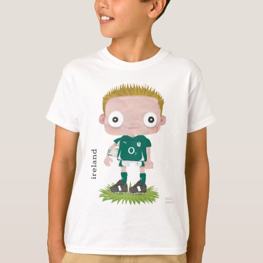 Kids Ireland Rugby T - Shirt (Vorderseite)