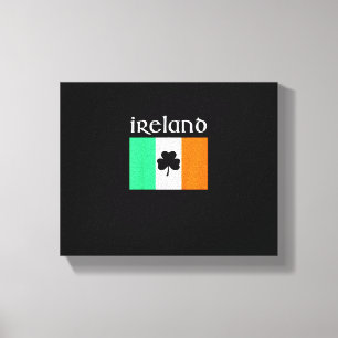 Kids Ireland Shirt Irish Flag Shirt St Patricks Da Leinwanddruck