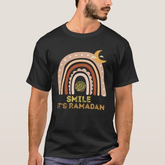 Kids It s Ramadan Bro Smile Muslim s Fasting Month T-Shirt (Vorderseite)
