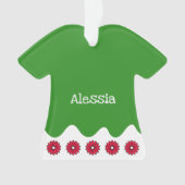 Kids Italienisches Weihnachten Ornament (Vorderseite)