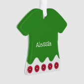 Kids Italienisches Weihnachten Ornament (Vorderseite)