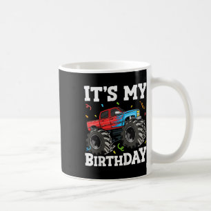 Kids its Birthday Monster Truck Birthday Boy to Kaffeetasse