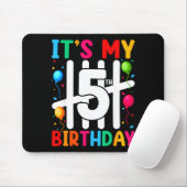 Kids It's My 5th Birthday 5 Five Birthday Boys Gir Mousepad (Mit Mouse)