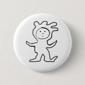 Kids Jester Jammies Design Button (Vorderseite)
