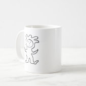 Kids Jester Jammies Design Kaffeetasse (Vorderseite Links)
