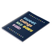 Kid's Journal Sweet Things Memory Journal-Geschenk Notizblock (Linke Seite)