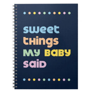 Kid's Journal Sweet Things Memory Journal-Geschenk Notizblock