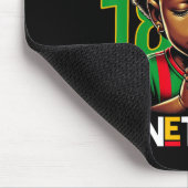Kids Juneteenth Prinz 1865 Schwarzer Geschichtsmon Mousepad (Ecke)