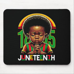 Kids Juneteenth Prinz 1865 Schwarzer Geschichtsmon Mousepad