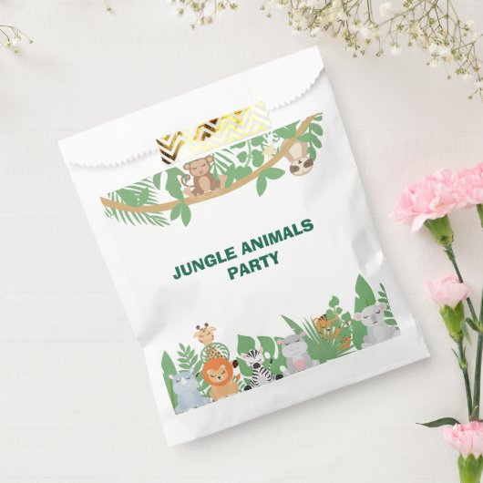 Kids Jungle Animes Gastgeschenk Bag Geschenktütchen (Versiegelt)