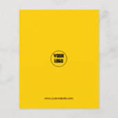 Kid's Karate Class Custom Flyer (Hinten)