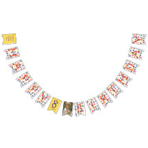 Kids Karate Party Happy Birthday Banner