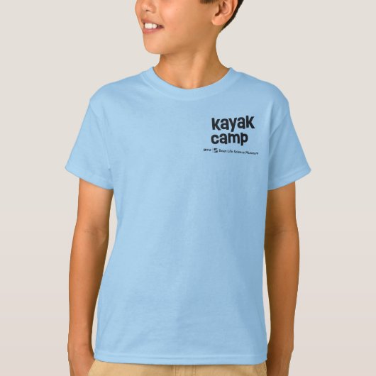 Kids Kayak Camp tee (Vorderseite)