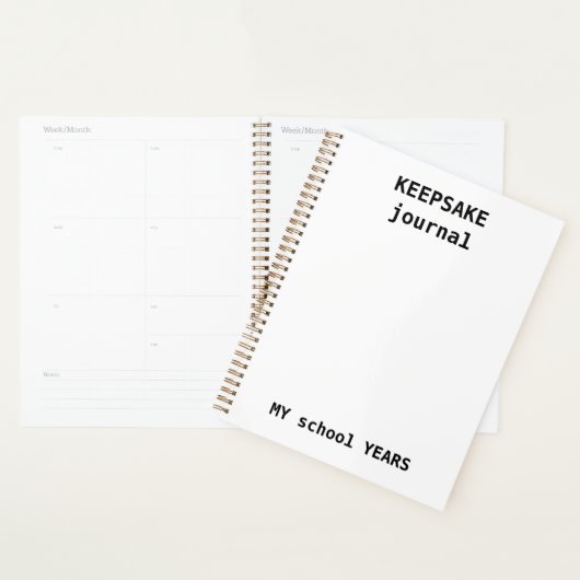 Kids Keepsake Journal - School Year Memory Planer (Anzeige)