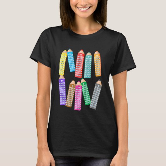 Kids Kids are Learning to Calculate Math Multiplic T-Shirt (Vorderseite)