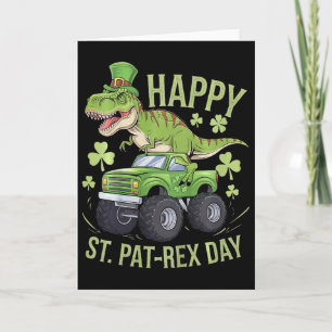 Kids Kids Frohen St Pat-rex Tag St Patricks Tag Di Karte