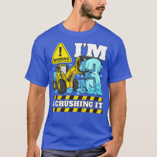 Kids Kids Konstruktion Truck 3rd Birthday Boy 3 Bu T-Shirt