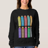 Kids Kids Learning to Calculate Math Multiplicatio Sweatshirt (Vorderseite)