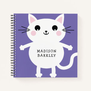 Kids Kitty Cat Niedlich Notizblock