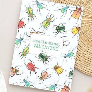 Kids Klassenzimmer Lovebug Valentinstag Feiertagskarte