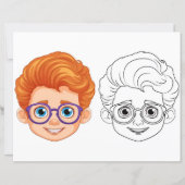 Kids-Kopffärbeseite (Vorderseite)