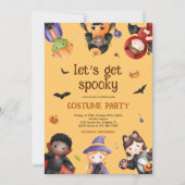Kids Kostüm Halloween-Party Niedlich Spooky Funny Einladung (Vorderseite)