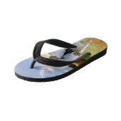 Kids Kuh Flip Flops Kinderbadesandalen (Schrägansicht)