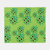 Kids Ladybird Ladybug Fleecedecke (Vorderseite (Horizontal))