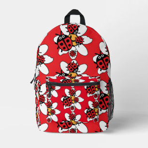 Kids Ladybird und Ladybug Family Bedruckter Rucksack
